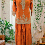 Cotton with light embroidery